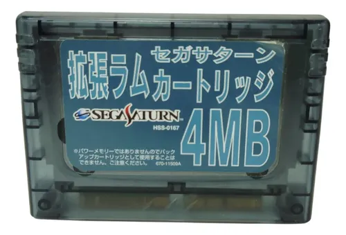 Sega Saturn 4MB Expansion RAM Cartridge HSS-0167 - Made In Japan (Used)