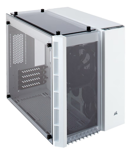 Gabinete Corsair Crystal 280x Rgb Vidrio Templado Icue White