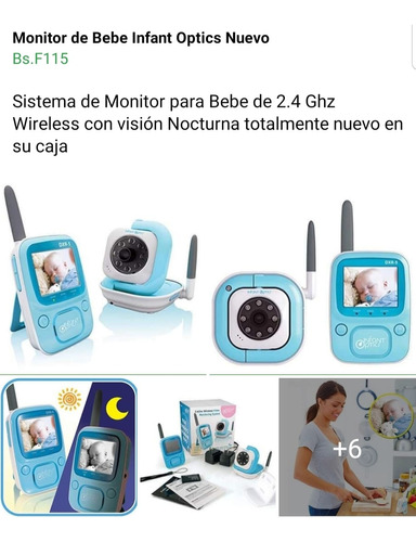 Monitor De Bebé Inalambrico