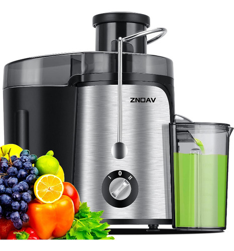 Extractor Procesador De Jugo 600w 2 Velocidades Marca Znoav