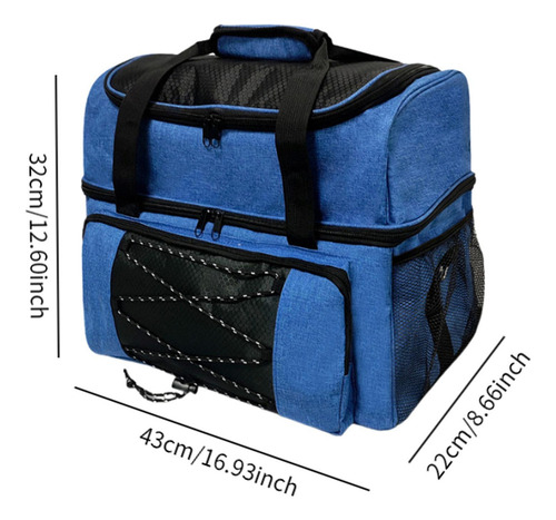 Bolsa Para Bolas De Bolos, Bolsa De Transporte Para Azul