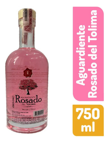 Aguardiente Rosado 750ml