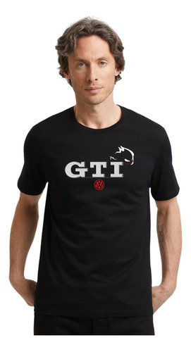 Remera Volkswagen Golf Gti - Algodón - Unisex - Diseño 