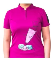 Comprar Filipina Chef Mujer Negro Fiusha Playera Chef Mode Cocina  