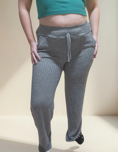 Pantalòn Palazzo De Lanilla Morley Con Bolsillos