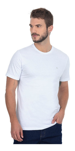 Camiseta Masculina Branco Polo Wear 70224