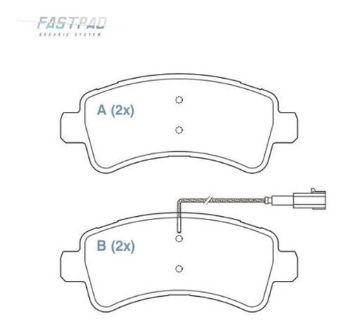 Pastilha De Freio Ceramica Traseira Fiat Ducato Cargo Curto