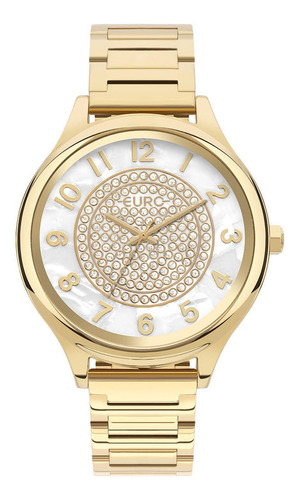 Relógio Euro Feminino Glitz Dourado - Eu2033ba/4x
