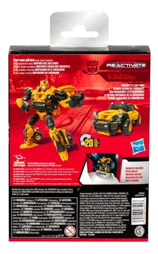 Transformers: Reactivate Gamer Edition Deluxe Bumblebee