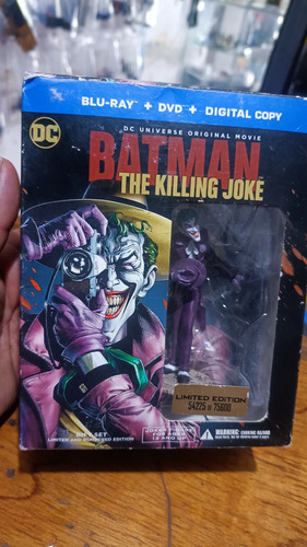 Batman The Killing Joke Blu-ray Límites Edition