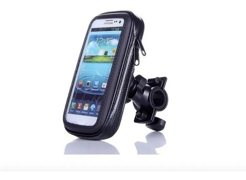 Soporte Funda Porta Gps Celular Moto Bici Impermeable Premiu