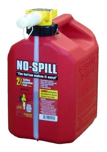 No-spill 1405 2-1 / 2-gallon Poly Caneca Garrafa Gasolina