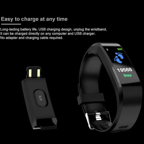 Pulsera Inteligente Bluetooth, Pulsera Impermeable Multifunc