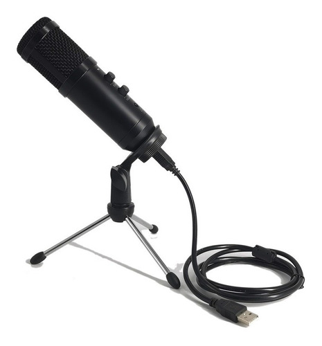 Imagen 7 de 10 de Microfono Condenser Usb Elefir El2022 Tripode Pc Mac Premium