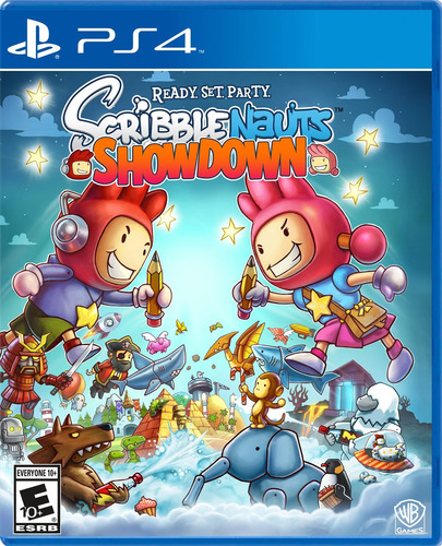 Scribblenauts Showdown Ps4 Ed Física Party Game Multijugador