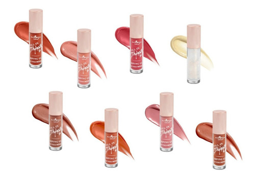 Labial Gloss Voluminizador Thirsty Italia Deluxe Pleasure Color Dolly 07 Dolly