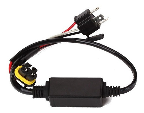 Cabo Projetor Retrofit 12v H4 Chicote Relé Bi Xenon H4-3