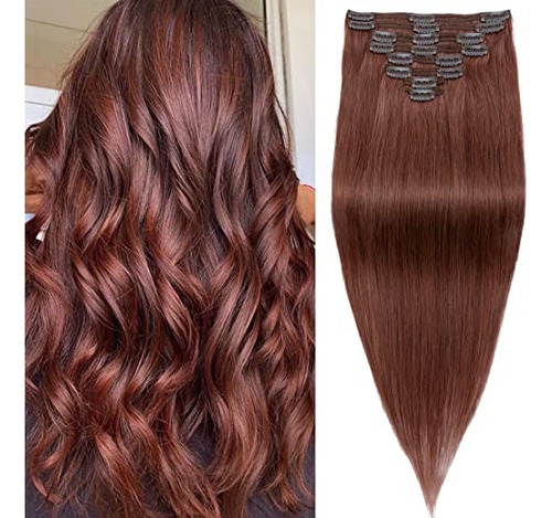 S-noilite Clip En Extensiones De Pelo Humano 100% Ghxbp