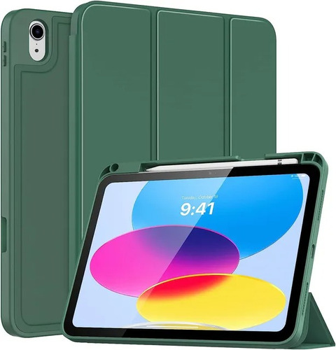 Estuche Smart Case + Vidrio Para Tablet Samsung A9 Plus X215