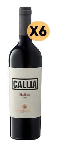 Vino Callia Alta Malbec 6x750ml