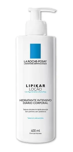 La Roche-posay Loção Corporal Hidratante Lipikar 400ml Fragrância Sem Perfume Sem Fragrância
