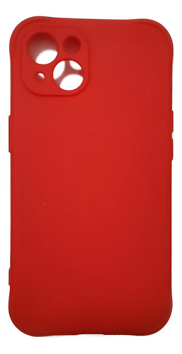 Funda Para Iphone Silicon Resistente Uso Rudo 2en1 Rojo Iphone 13