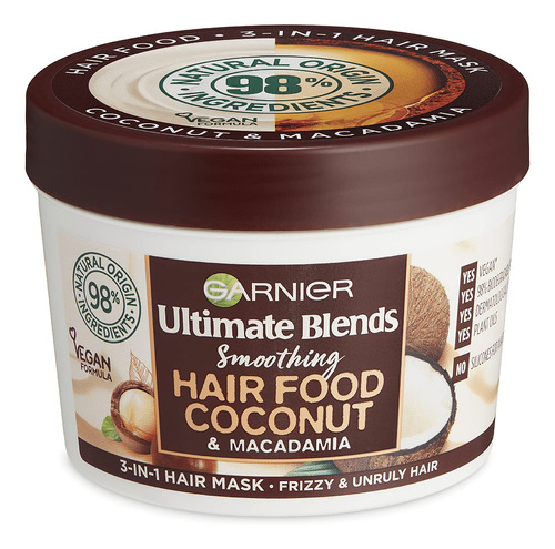 Garnier Ultimate Blends - Alimento Para El Cabello, Aceite .