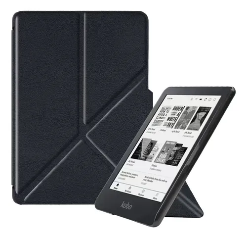 Black Smart Case For Kobo Clara 2e Tablet