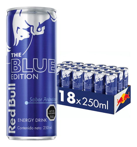 Red Bull Bebida Energética Pack 18 Latas Arándanos 250ml