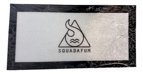 Alfombrilla grande de silicona Squadafum, cera de extracción, tipo bho dab