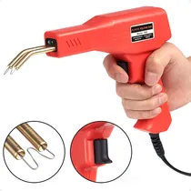 Comprar Soldadora De Plástico Para Reparación De Parachoques - Kit Completo Con Alicates, Grapas Y Maleta De Transporte, Herramienta Para Reparar Piezas Plásticas De Vehículos