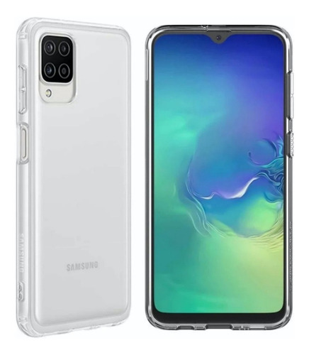 Estuche Forro Rigido Transparente Para Samsung Galaxy A12