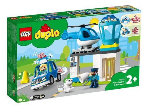 Lego 10959 Duplo Rescate Estación De Policía Y Helicóptero