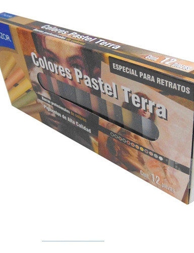 Colores Pastel Terra Stafford 12pz Azor