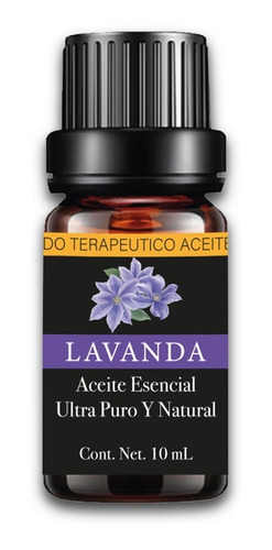 Aceite Esencial Lavanda 100% Natural Y Puro Aromaterapia
