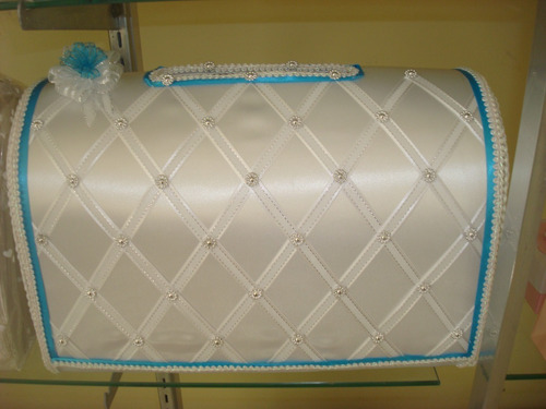 Baul Para Bodas Y 15 Años Elaborado Con Telas Importadas