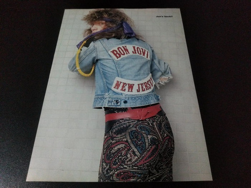 (bj181) Bon Jovi * Doble Faz * Mini Poster Pinup 28 X 21