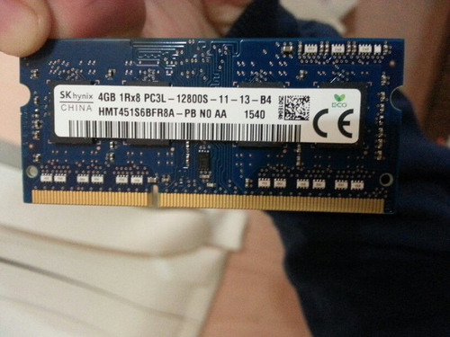 Ram 4gb 1rx8 Pc3l (principal + Auxiliar)