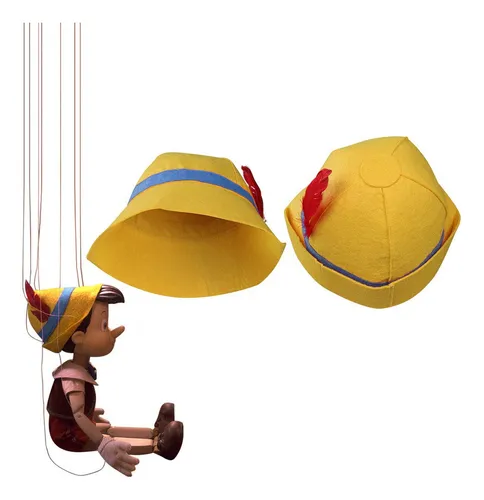 Gorra De Cosplay De Pinocho Para Niños, Disfraz De Halloween
