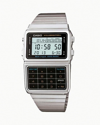 Reloj Hombre Casio Dbc-611-1df Data Bank Calculadora /jordy
