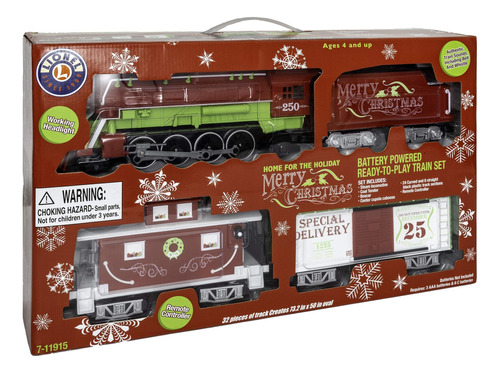 Tren Navideño Feliz Navidad 