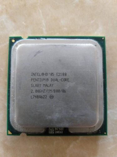 Procesador Intel Dual Core E2180 Socket 775 2.00ghz/1m/800