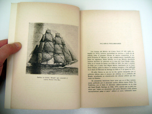 Sobre El Canal Beagle Islas Litigiosas Basilico 1974 Boedo (Usado)
