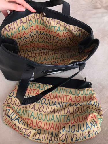 Cartera Juanita Jo Negra (Usado)