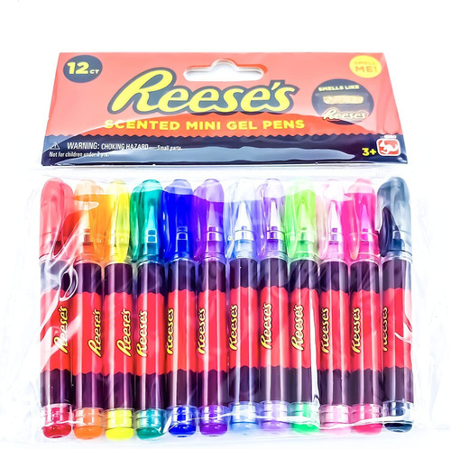 Hersheys Reeses Chocolate Scented Gel Pens Mini - Back To Sc