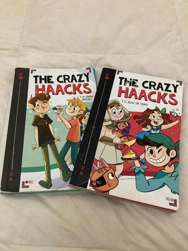 Lote De Dos Libros The Crazy Haacks Usados 