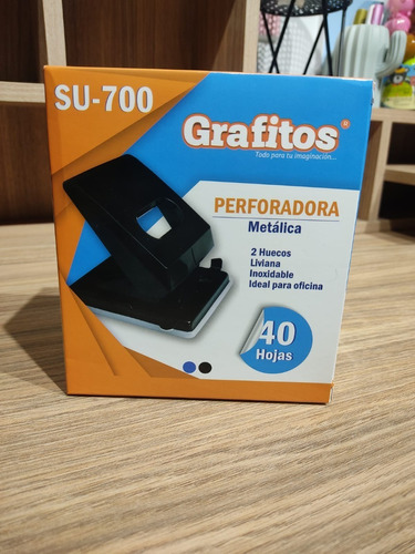 Perforadora Grafitos Semi Industrial Su-700 40 Hojas 