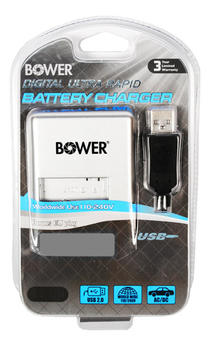 Bower Xc-j808 3-in-1 individual Cargador De Batería Para.