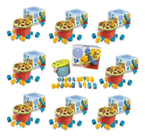 Juguetes Balde Numeros X 5