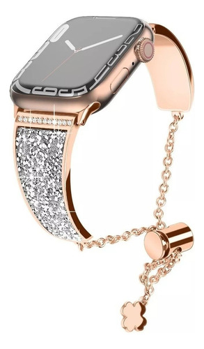 Correa De Metal Para Mujer Para Apl Watch 7 6 Se